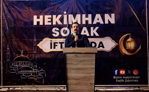 Kaymakamımız Sayın Muhammed Fatih GÜNLÜ, İlçemizde Düzenlenen Sokak İftarında Vatandaşlarımızla Buluştu.